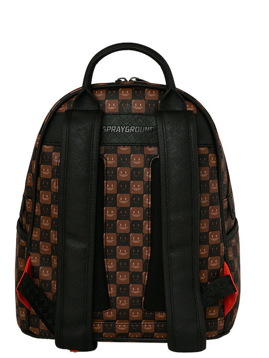 Sprayground Sharks In Paris Grin And Grind Savage Braunen Rucksack