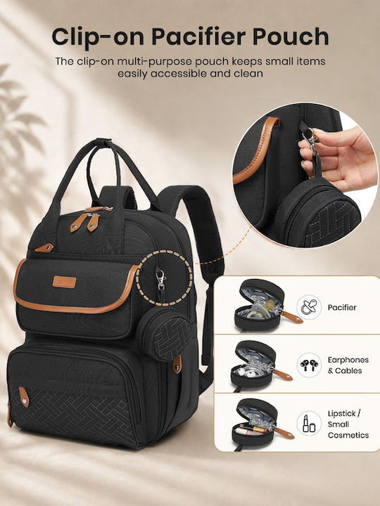 Miss Lulu Backpack Μαύρο