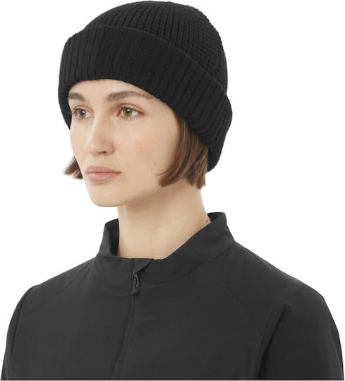 Beanie Men's Knitted Beanie in Black Colour