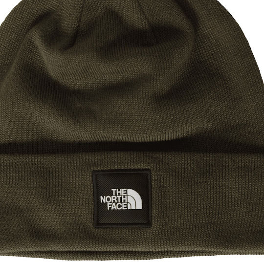 Worker Recycled Beanie Căciulă Pentru Bărbați Tricotată în Culoare Kaki
