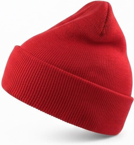 Beanie Unisex Knitted Beanie in Red Colour