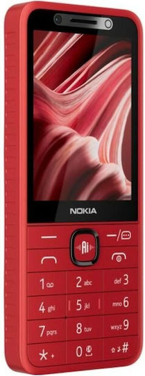 Nokia 215 4G 2nd Edition Dual SIM Mobile Phone with Buttons Red