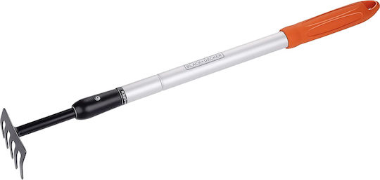 Black & Decker Τσουγκράνα Φύλλων με Κοντάρι
