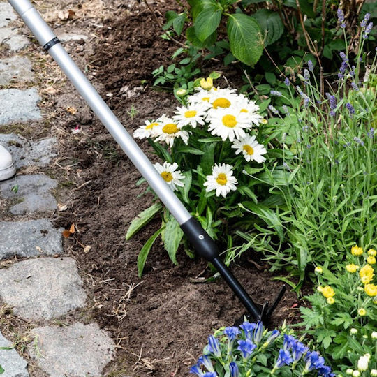 Telescopic Hand Cultivator Black & Decker Steel 66-101 Cm Black Orange 871125223531