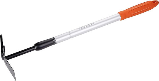 Telescopic Hand Cultivator Black & Decker Steel 66-101 Cm Black Orange 871125223531