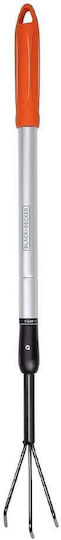 Cultivator Telescopic De Mână Black & Decker Din Oțel Cu 3 Dinți 77-112 Cm Negru Portocaliu 871125223526