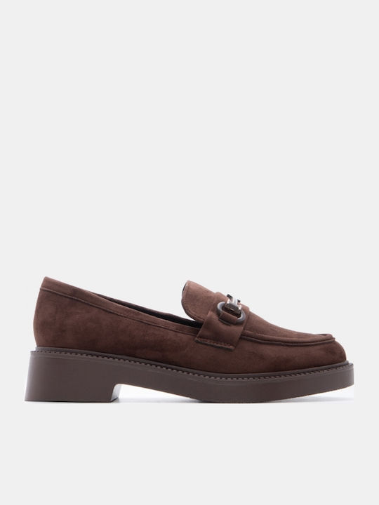 Women's Loafers In Brown Color