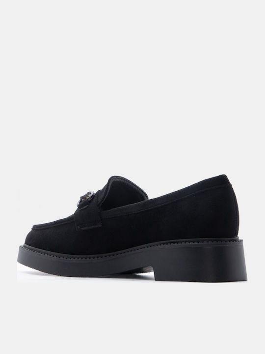 Women's Loafers In Black Color