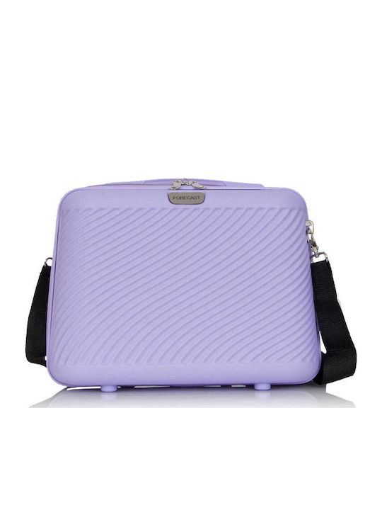 Forecast Hard Cosmetic Toiletry Bag Lsdq-04 14" 32-27-15 Cm Lilac Forecast Hard Cosmetic Toiletry Bag Lsdq-04 14" 32-27-15 Cm Lilac
