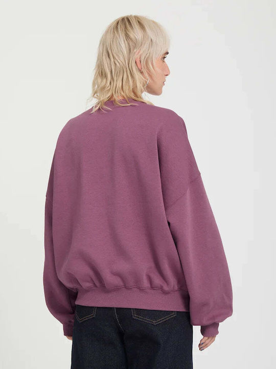 Long Women's Sweatshirt Orchid