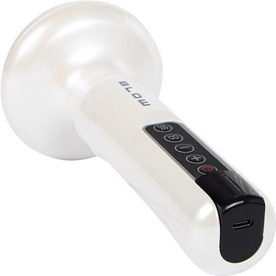 Blow Body Massage Device for Anti-Cellulite White