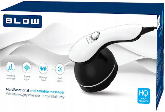 Blow Body Massage Device for Anti-Cellulite Black