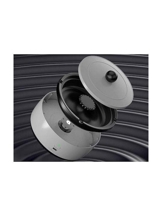 Cenușare Electrică Inteligentă Capac De Îndepărtare A Fumului Auto-Stins Odorizant Reîncărcabil 13.5 X 7 Cm Alb Negru