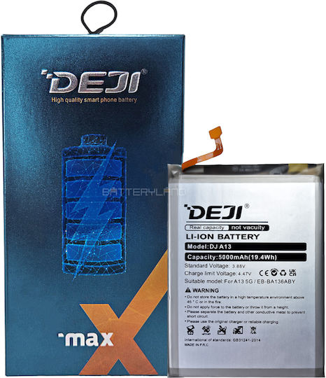 Samsung Servicepack Battery Ebba136aby Μπαταρία Αντικατάστασης 4900mAh για Samsung Galaxy A13 5G