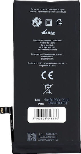 Blue Star Kompatibler Ersatzakku 2942mAh für iPhone XR