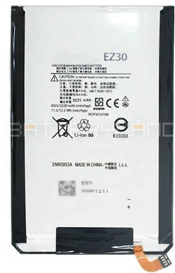 Motorola EZ30 Baterie de înlocuire 3025mAh pentru Google Nexus 6