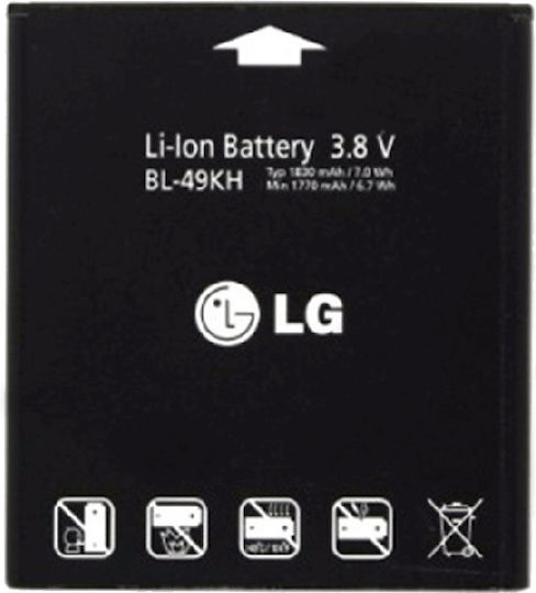 LG BL-49KH Συμβατή Μπαταρία Αντικατάστασης 1830mAh για