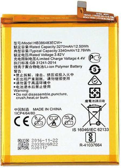 Huawei HB386483ECW Service Pack Kompatibler Ersatzakku 3340mAh für Ehre 6X