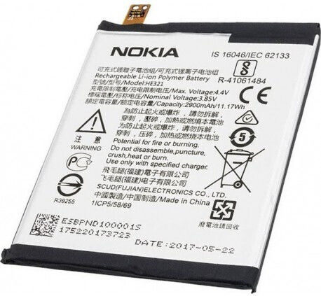 Nokia HE336 Съвместима заместителна батерия 2900mAh за okia 5