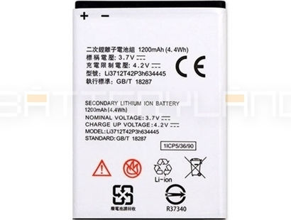 ZTE Li3712T42P Συμβατή Μπαταρία Αντικατάστασης 1200mAh για