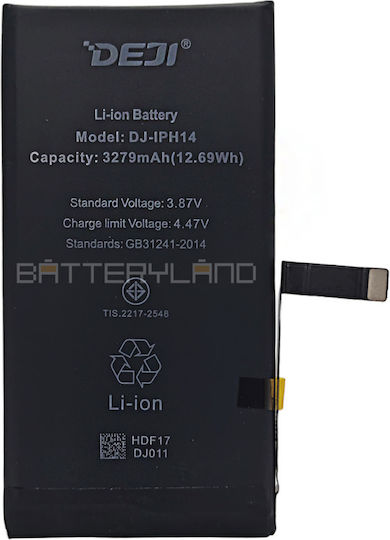 Baterie compatibilă de înlocuire 3279mAh pentru iPhone 14