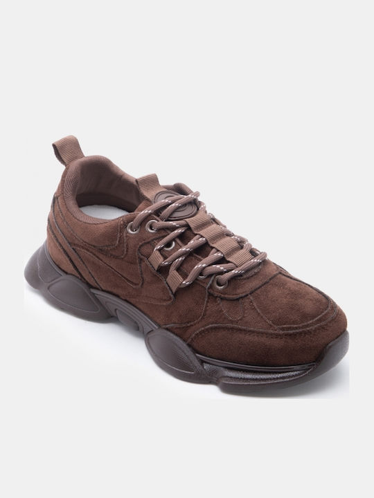 Women's Chunky Sneakers Dark Brown