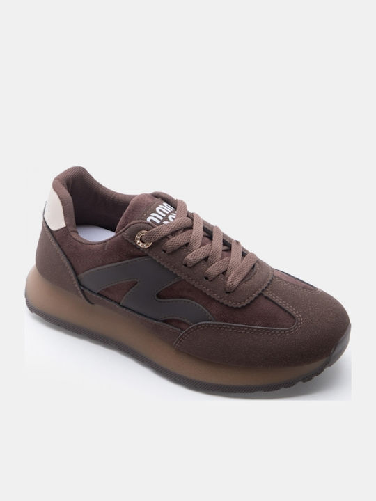 Women's Dark Brown Sneakers