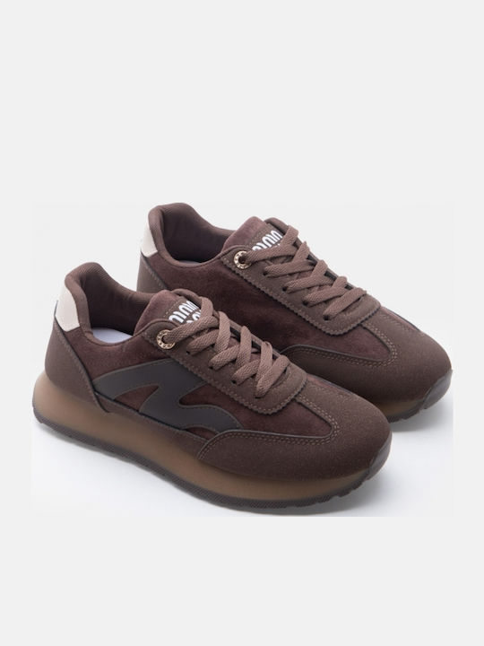 Women's Dark Brown Sneakers