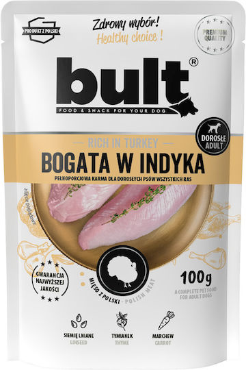 Bult Bult Nasses Katzenfutter in Beutel mit Kabeljau, Türkei, Lamm, Ente und Rindfleisch 30x100g