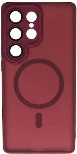 Nuon Back Cover Silicon Burgundy (Galaxy S23 Ultra)