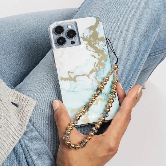 Case-Mate Tough Print Back Cover Σιλικόνης Ocean Marble (iPhone 13 Pro)