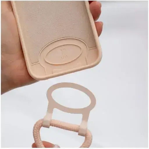 Just Elegance PopGrip Задна корица Бежов (iPhone 14 Pro)