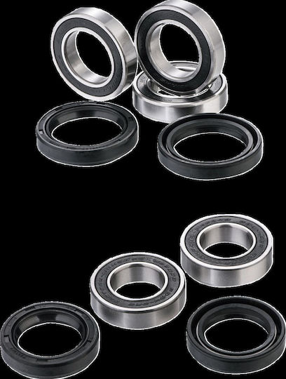 Factory Links Комплект Лагери Маншони Колело Преден-заден Kwk-h-001