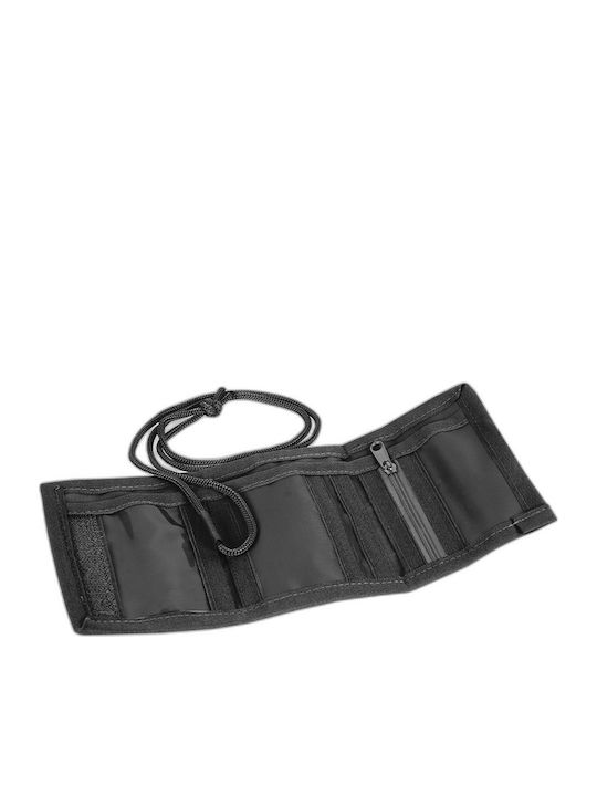 Paso Portofel Pentru Copii Pentru Monede Cu Velcro Negru