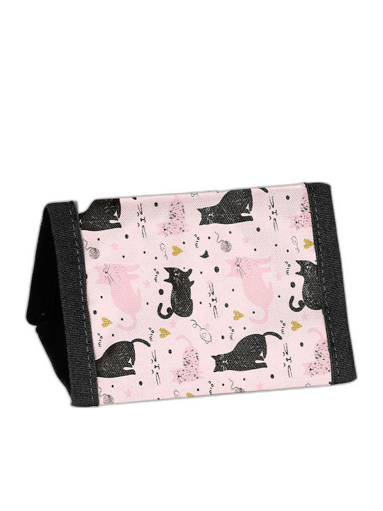 Paso Kids Coin Wallet with Velcro Black