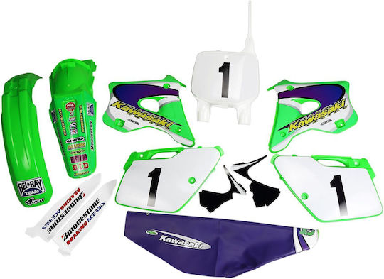 UFO Motorrad Kunststoff-Set Mehrfarbig 1Stück