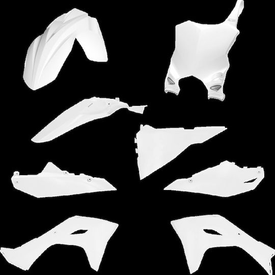 Cycra Σετ Πλαστικά 1cyc-9436-42 5 Piece Λευκό
