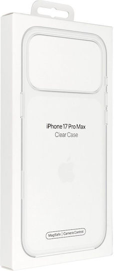 Apple Clear Case with MagSafe Задна корица Силикон Прозрачен (iPhone 17 Pro Max)