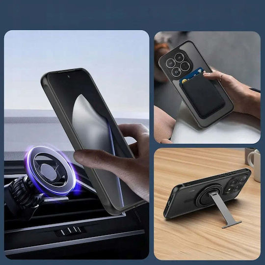 Tech-Protect Magmat Back Cover Σιλικόνης / Πλαστικό Μαύρο (Xiaomi 15T Pro)