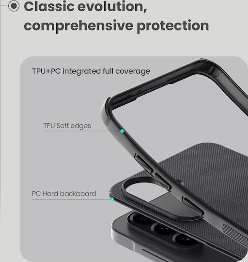 Nillkin Super Frosted Pro Back Cover Πλαστικό / Σιλικόνης Μαύρο (Galaxy A56)