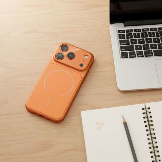 Задна корица Пластмаса Оранжев (iPhone 13 Pro Max)