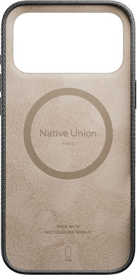 Native Union Back Cover Leather Black (iPhone 17 Pro Max)