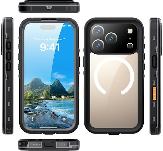 Redpepper Dot+ Series Ip68 Waterproof Σκληρή Θήκη Black Apple Iphone 17 Pro