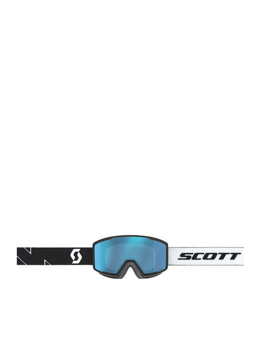 Scott Scott Ski- und Snowboardbrille Erwachsene Schwarze mit Blauem Farb-Fach Scott Scott Ski- und Snowboardbrille Erwachsene Schwarze mit Blauem Farb-Fach