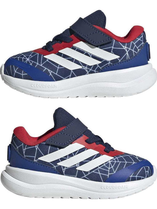 Runfalcon Kids Sports Shoes Running with Hoop & Loop Closure Blue