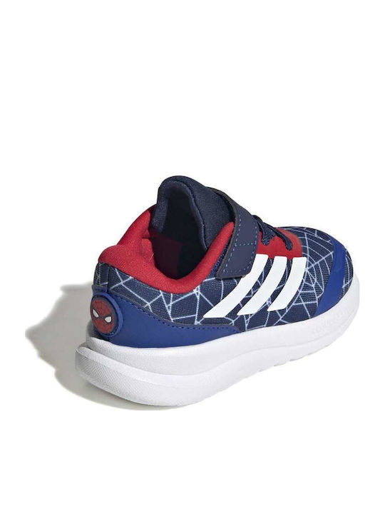 Runfalcon Kids Sports Shoes Running with Hoop & Loop Closure Blue