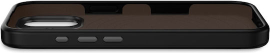 Decoded Antimicrobial Back Cover Silicon 1.2mm Negru (iPhone 17)
