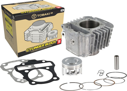Tobaki Motorcycle Pistons & Cylinders Set 54mm for Honda Wave