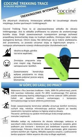 Coccine Tălpi Anatomice Pentru Pantofi De Lucru 99102/4344 2 Bucăți