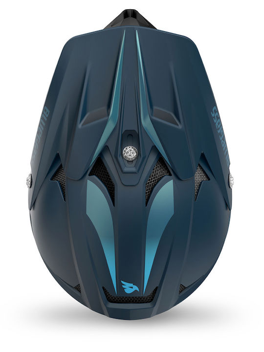 Bluegrass Full Face Bicycle Helmet Mountain Blue